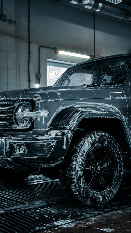 St Teath Basic Car wash & Go Big.